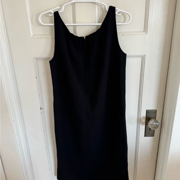 Oscar De La Renta Saks Fifth Avenue black wool dress size 10 - Picture 8 of 10